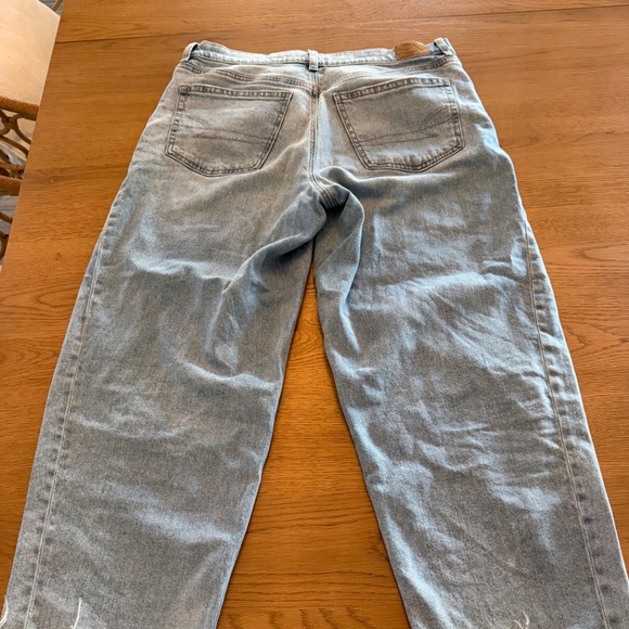 AE stretch barrel jeans Sz 8 short - Picture 13 of 14